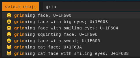 Grinning Face Emoji (U+1F600)